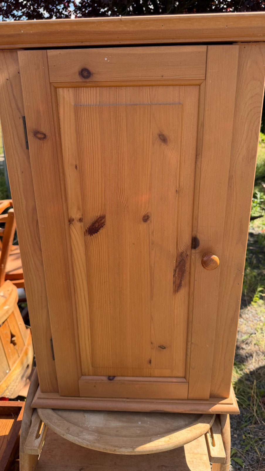 Muurkast hout, Huis en Inrichting, Ophalen, Gebruikt