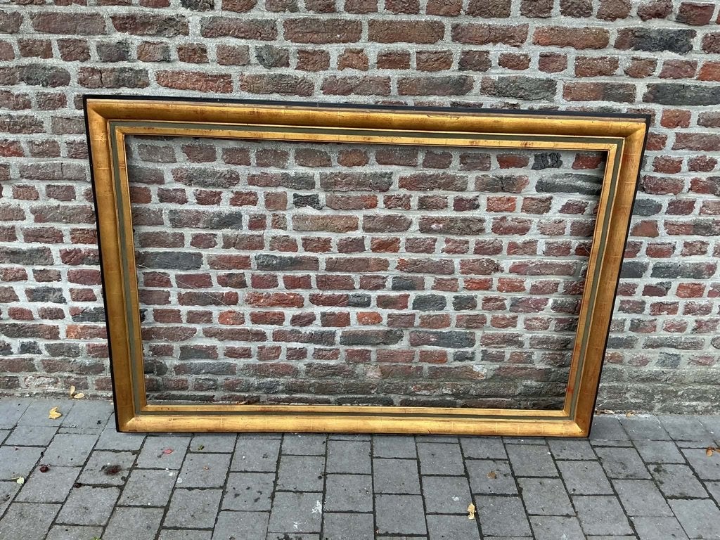 Ancien encadrement en bois sans vitre, Enlèvement, Utilisé, 108 cm, Bois