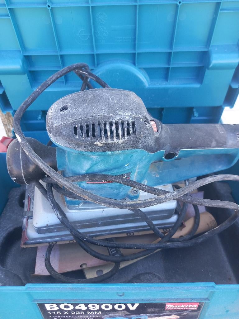 Schuurmachine makita, Doe-het-zelf en Bouw, Ophalen, Zo goed als nieuw, Vlakschuurmachine