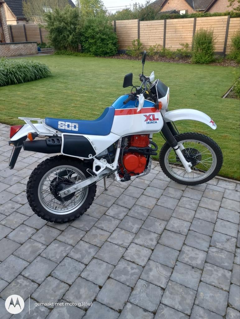 Honda xl600 lm, Enlèvement
