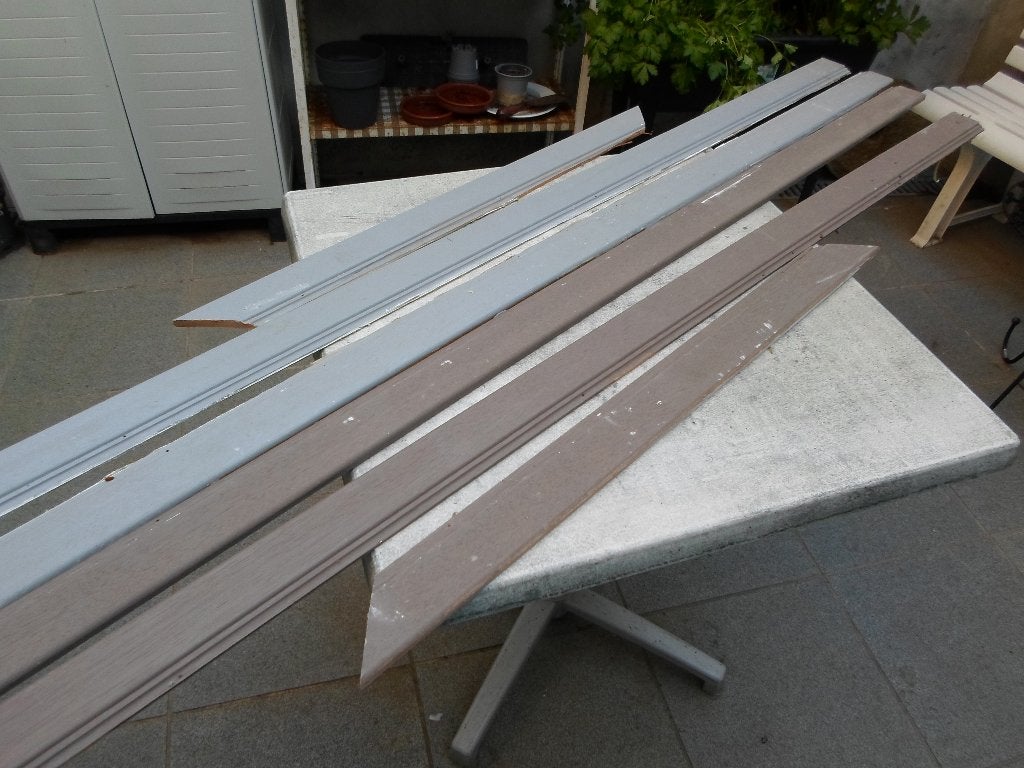 Chambranles bois méranti, Ophalen