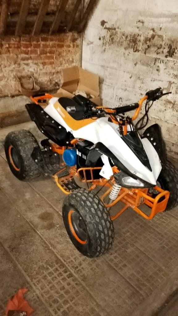 Quad électrique, Motoren, Ophalen