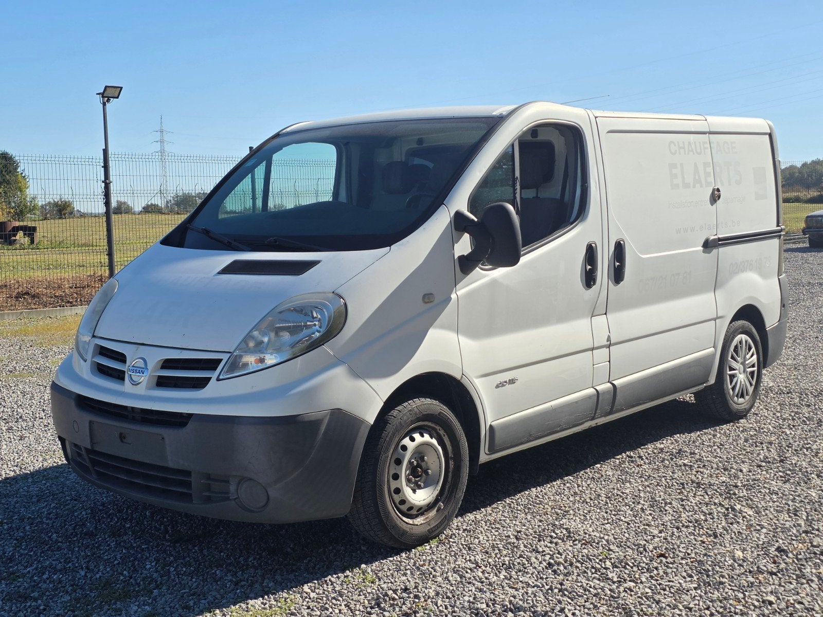 Nissan Primastar 2.0Dci 2012-Airco-Euro 5-3 places, Auto's, Euro 5, 1995 cc, Wit, 5 deurs