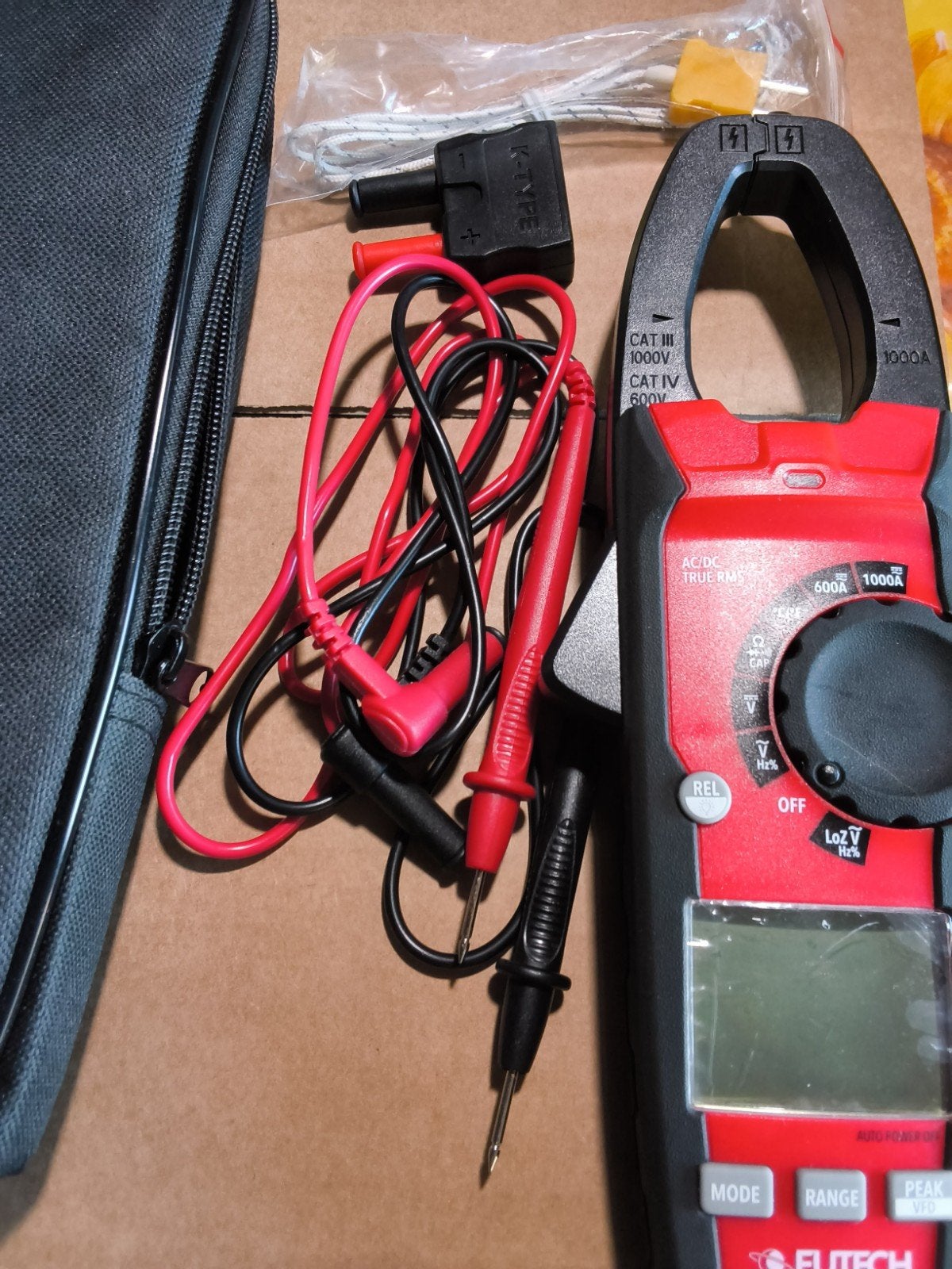Stroomtang Multimeter, Doe-het-zelf en Bouw, Ophalen, Nieuw, Multimeter