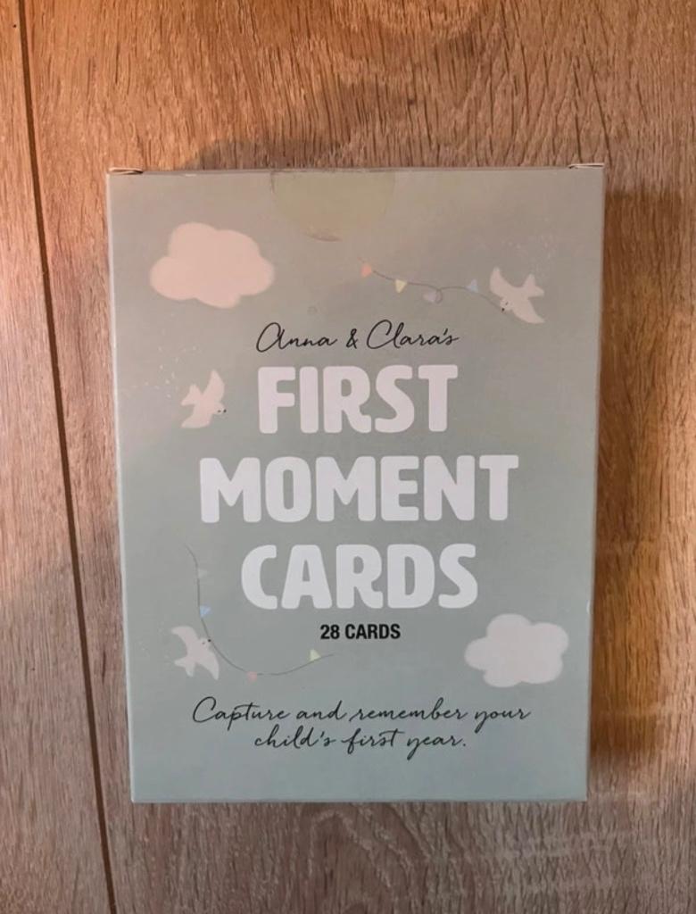 First moment cards, Kinderen en Baby's, Kraamcadeaus en Geboorteborden, Ophalen, Nieuw, Kraamcadeau