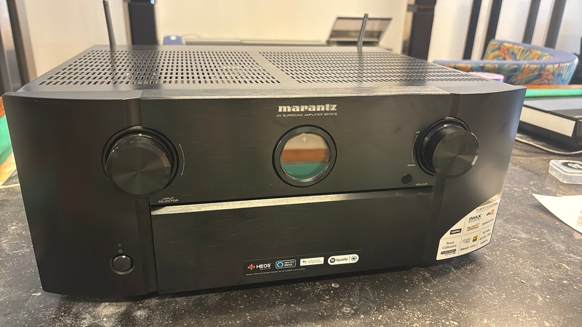 Marantz SR7015 High End surround Versterker 710 Watt, TV, Hi-fi & Vidéo, Marantz, Comme neuf, Enlèvement, 120 watts ou plus