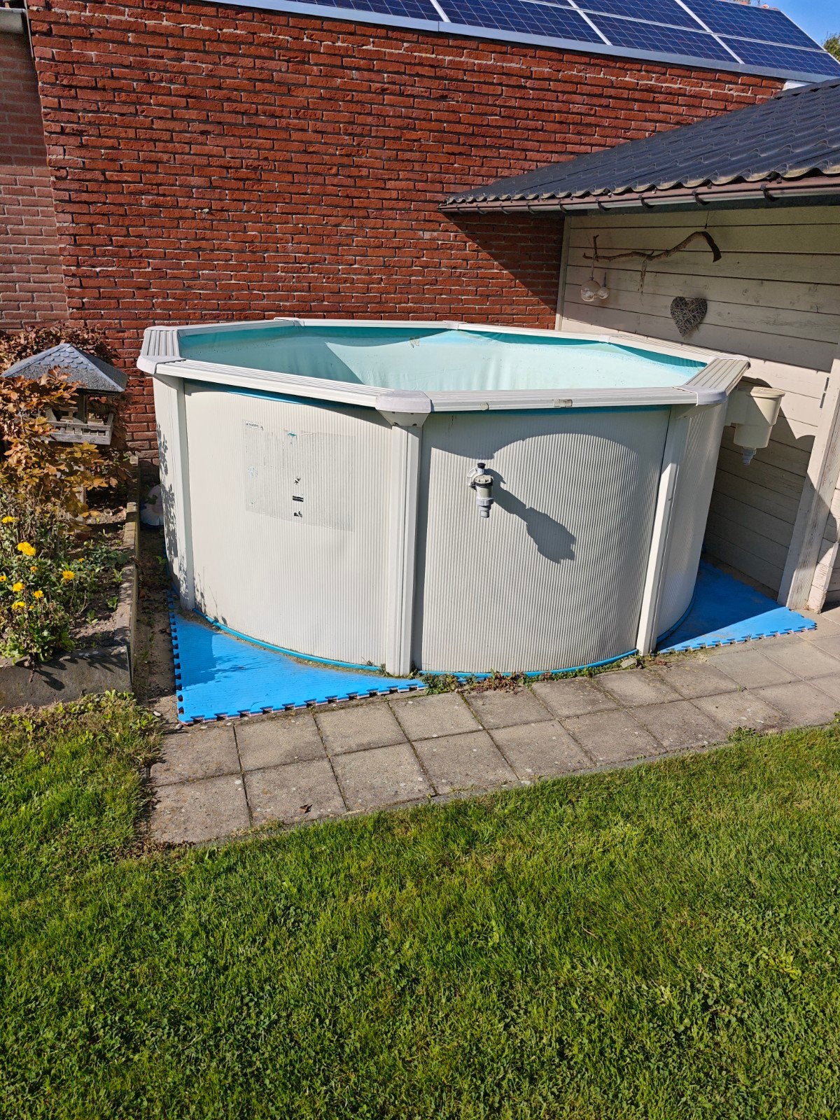 zwembad. +/- 3,00m., Tuin en Terras, Ophalen, Gebruikt, 200 tot 300 cm, 80 tot 120 cm