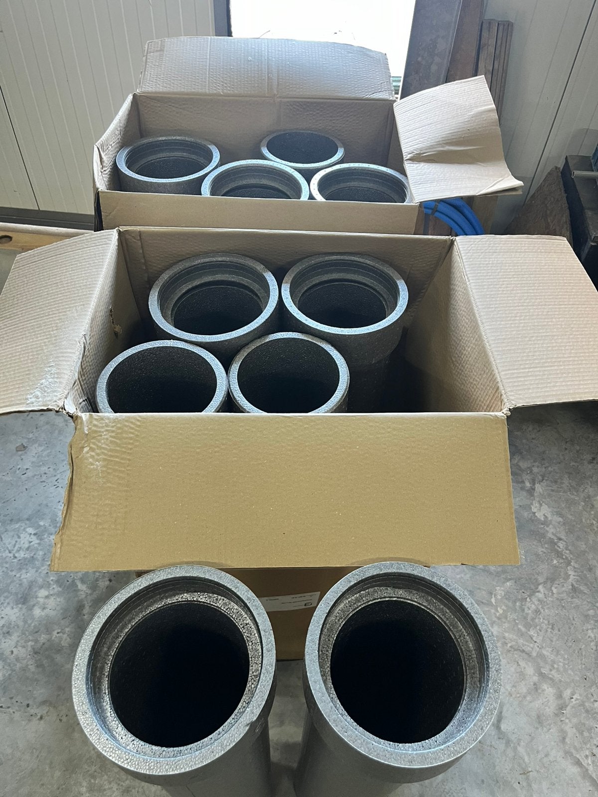 Lot Begetube Profi Air ventilatiekanaal dia. 160mm, 1000mm, Doe-het-zelf en Bouw, Ophalen, Nieuw