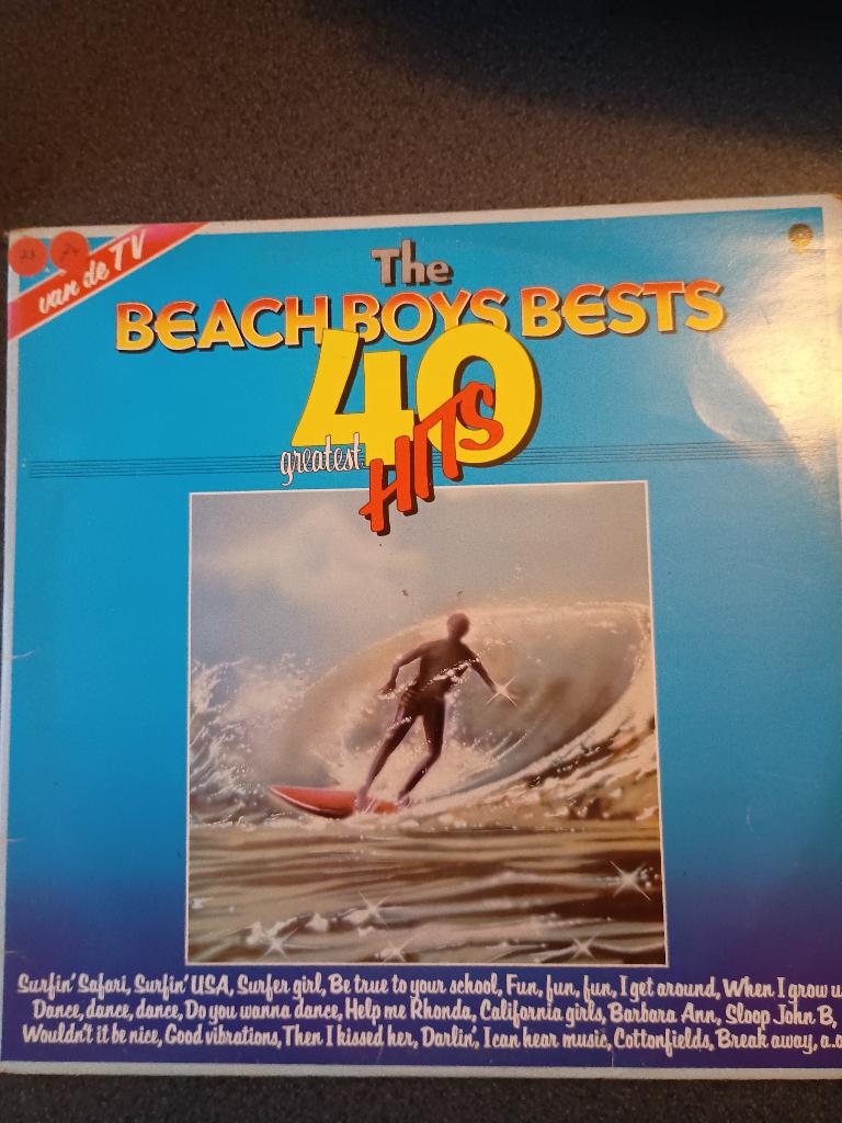 LP / Vinyl - The Beach Boys Bests - 40 greatest hits, Cd's en Dvd's, Vinyl | Rock, Gebruikt, Poprock, 12 inch, Ophalen of Verzenden