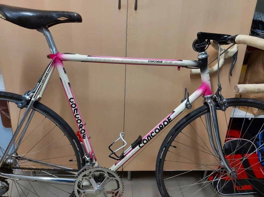 Retro koersfiets, Enlèvement, Acier