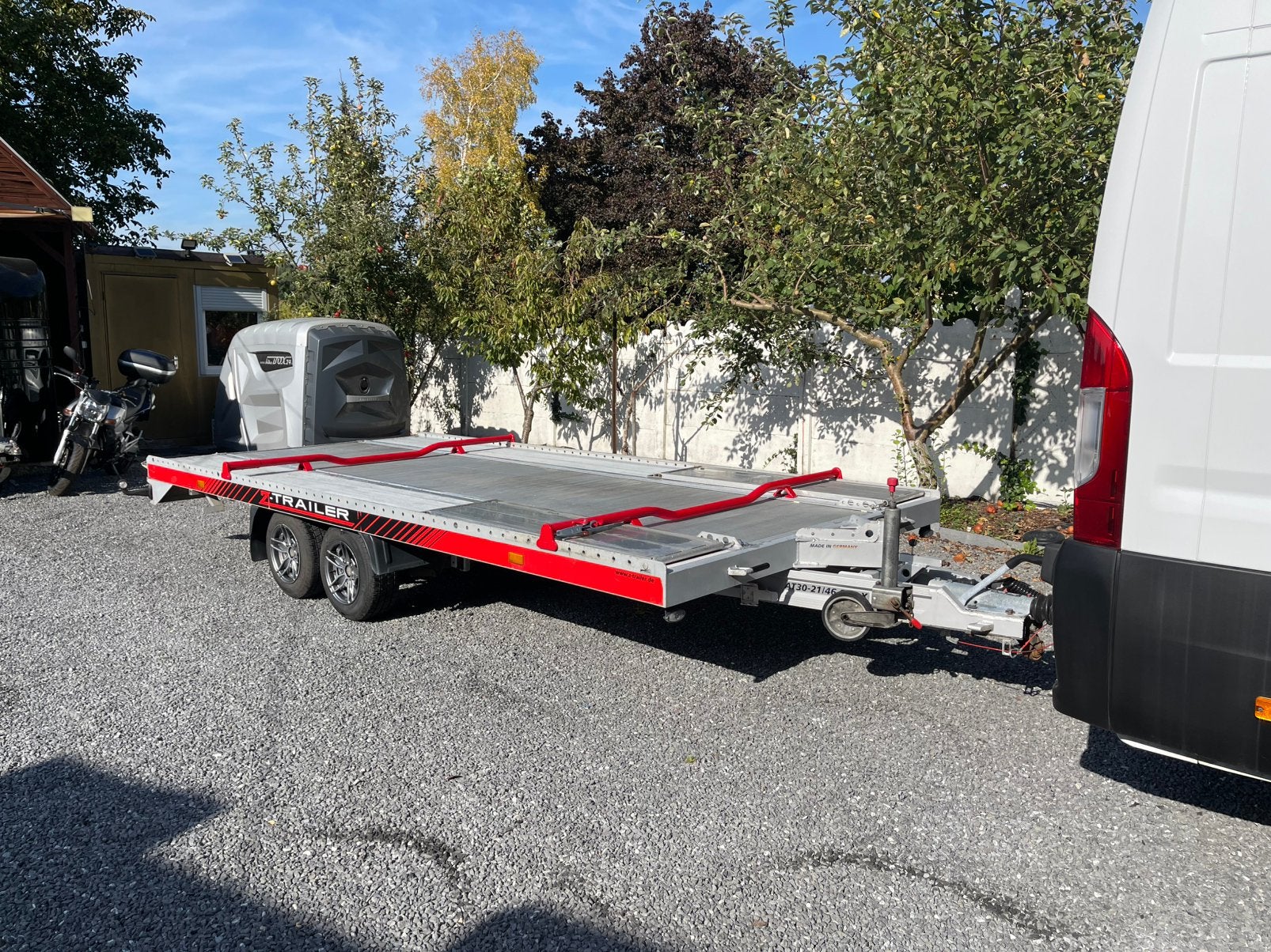 Remorque voiture Z-Trailer AT 30-21/46sw, Autos : Divers, Enlèvement ou Envoi, Utilisé