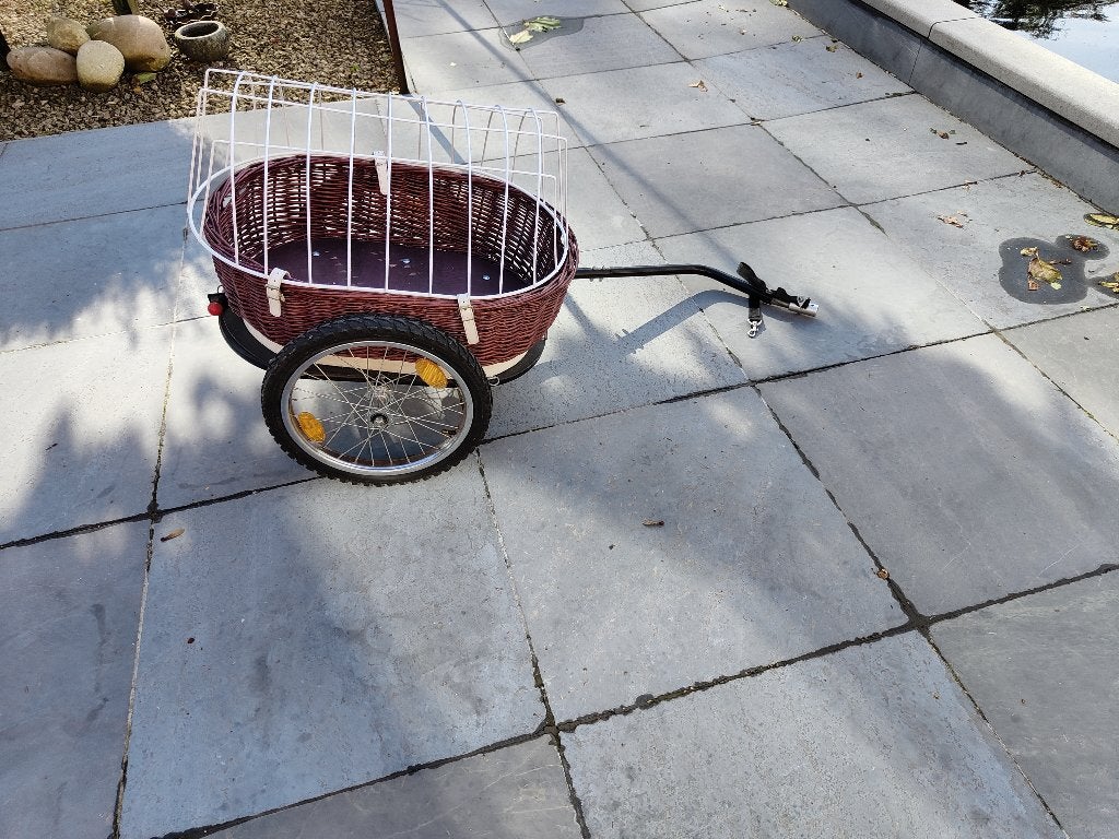 Fietskar voor kleine hond, Vélos & Vélomoteurs, Enlèvement ou Envoi, Comme neuf, Moins de 20 kg