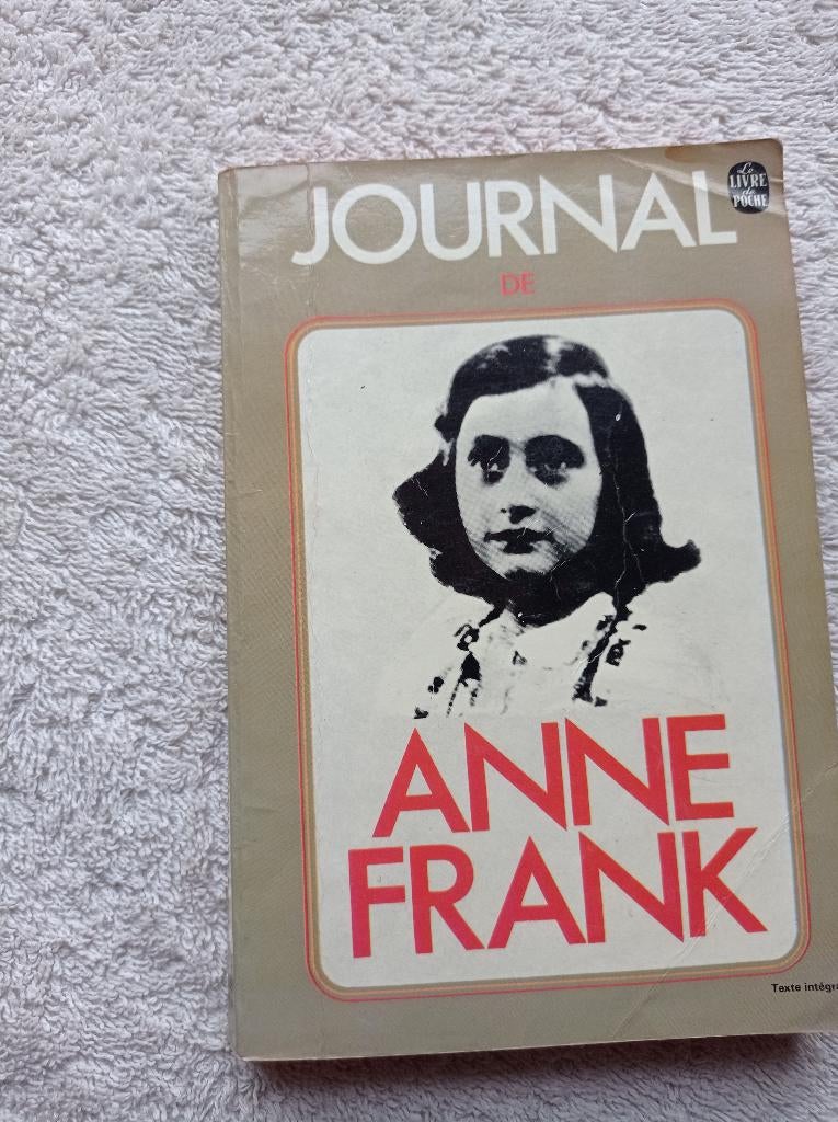 Livre "Le journal d'Anne Frank"-Le livre de Poche, Enlèvement ou Envoi, Comme neuf
