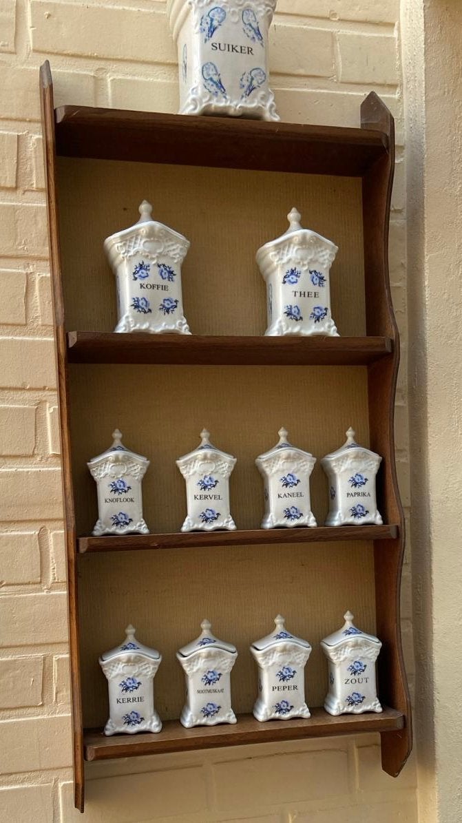 Étagère à épices Vintage Delft, Antiquités & Art, Enlèvement