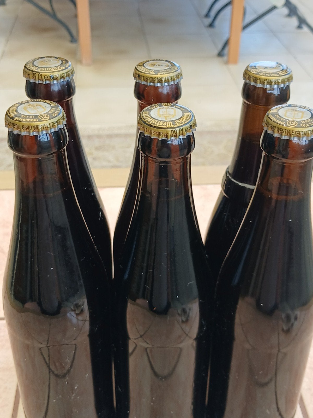 Westvleteren 12, Ophalen, Flesje(s)