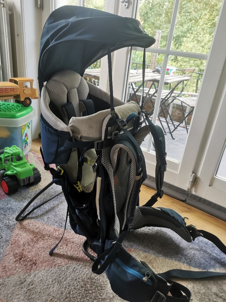 Sac à dos porté bébé deuter, Enlèvement, Dos