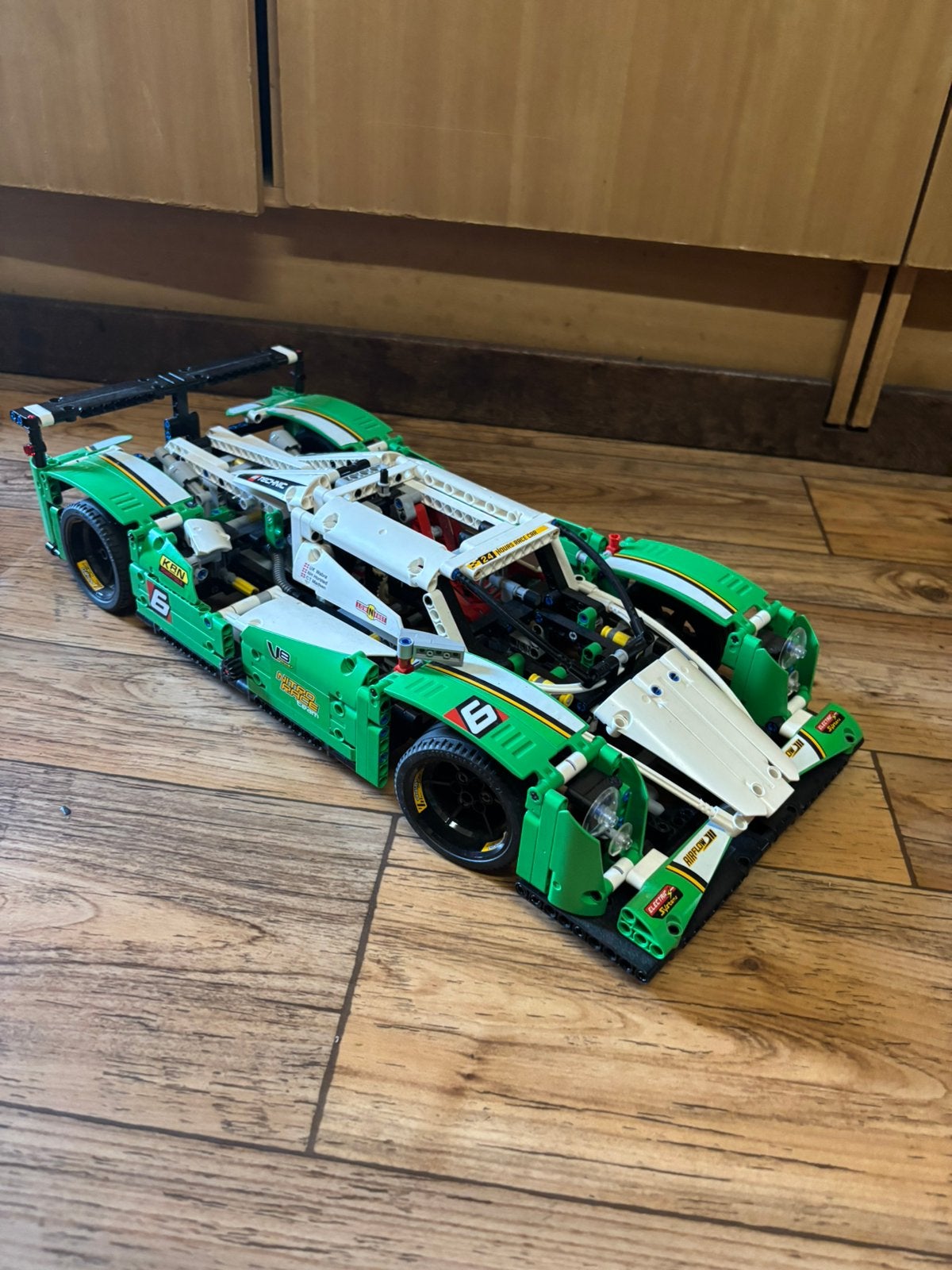 Lego 42039 24 uur racewagen, Ophalen of Verzenden, Zo goed als nieuw, Compleet, Lego
