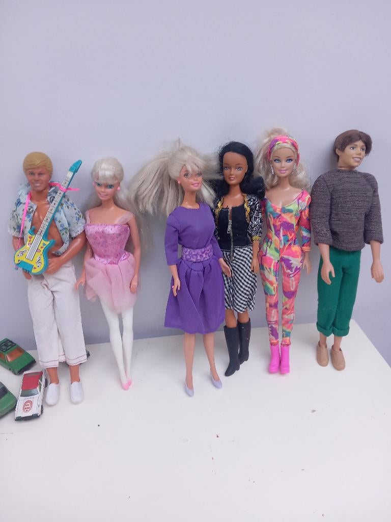 Barbie en ken, Ophalen, Gebruikt