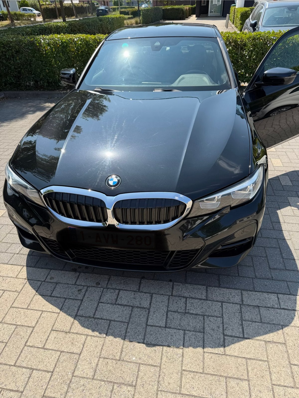 Te koop BMW318d M sport pakket, Auto's, BMW, Automaat, Achterwielaandrijving, Zwart, 5 deurs