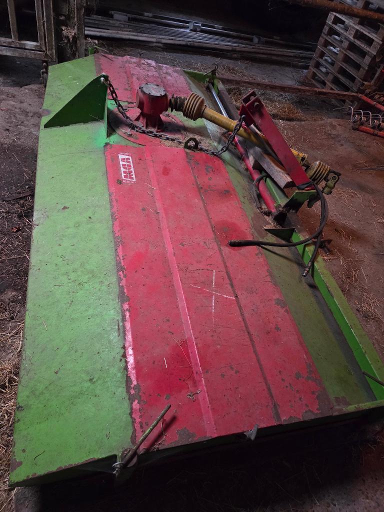 Weidebloter 3 meter, Ophalen