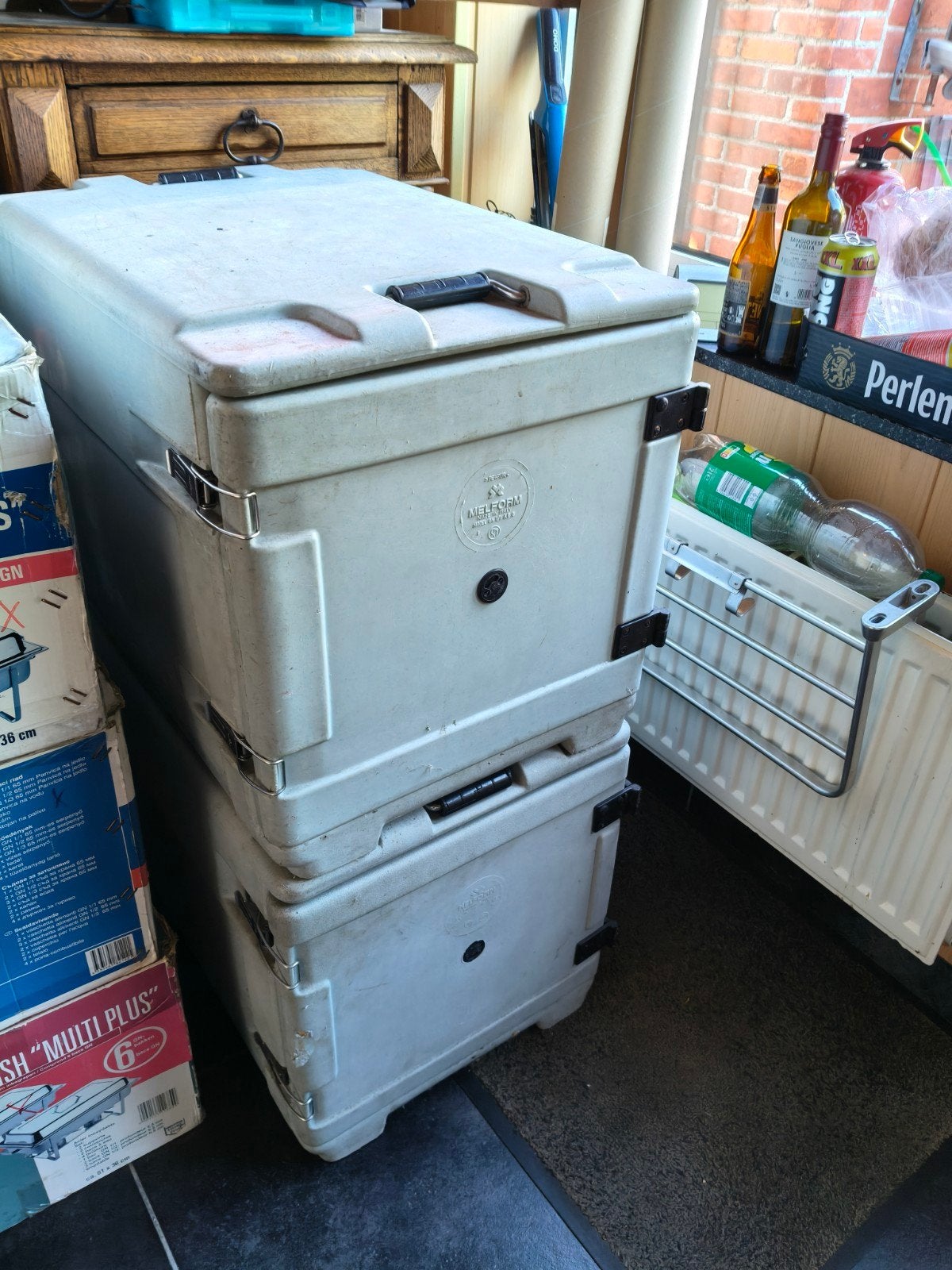 Chafing Warmhoudboxen 2stuks, Ophalen