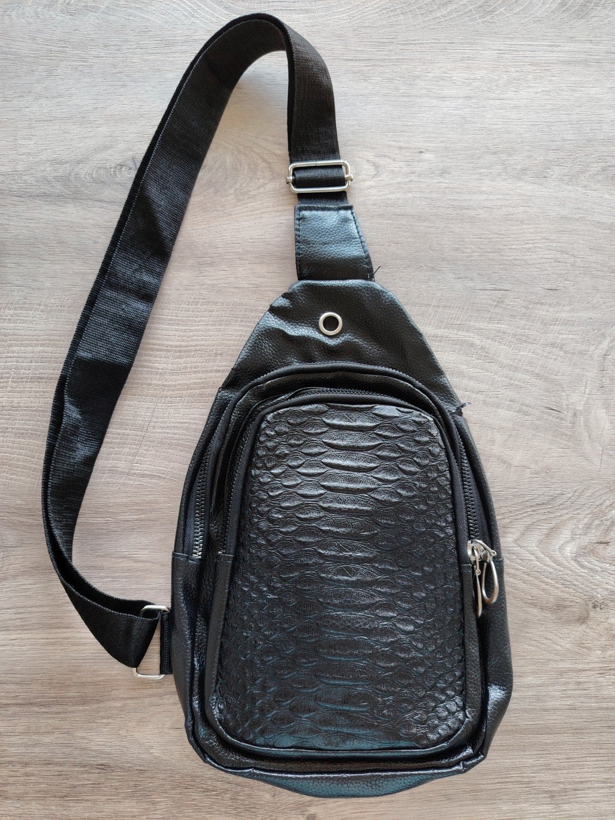 Sac à bandoulière noir pour homme, Enlèvement ou Envoi, Utilisé