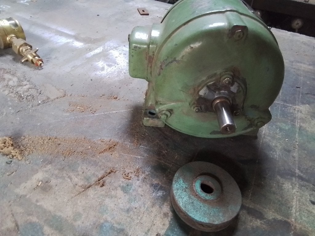 Electromotor, Doe-het-zelf en Bouw, Motoren, Ophalen, Gebruikt