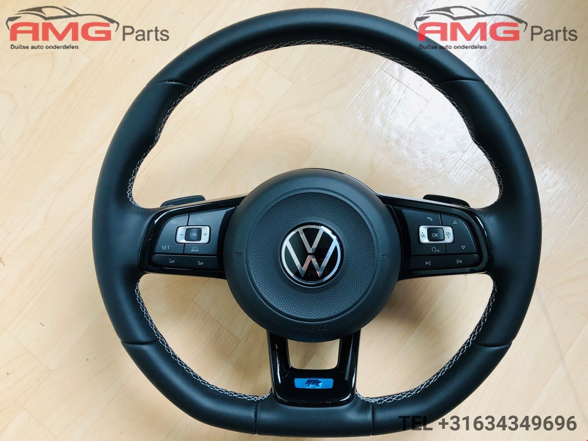 Vw Golf 6 7 GTI GTD R Line R20 Stuur mit Airbag DSG, Volkswagen, Volkswagen AG, Nieuw, Vw@volkswagen.de