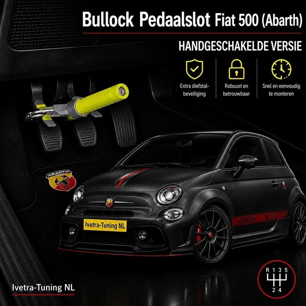 Pedaalslot Fiat 500 | Pedaalslot Fiat 500X | Fiat 500 Abarth, Enlèvement ou Envoi, Neuf