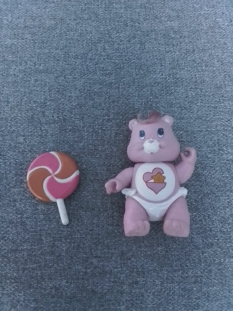 Bisounours Care Bears ti naughty met fopspeenaccessoire, Kinderen en Baby's, Speelgoed | Actiefiguren, Verzenden, Zo goed als nieuw
