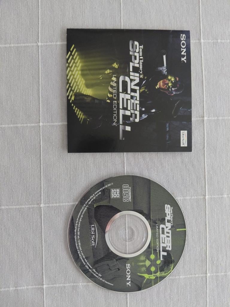 Limited edition splinter cell CD, Consoles de jeu & Jeux vidéo, Jeux | PC, Shooter, 1 joueur, À partir de 12 ans, Comme neuf