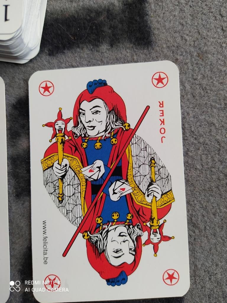 Joker rare, Collections, Cartes à jouer, Jokers & Jeux des sept familles, Enlèvement ou Envoi, Comme neuf