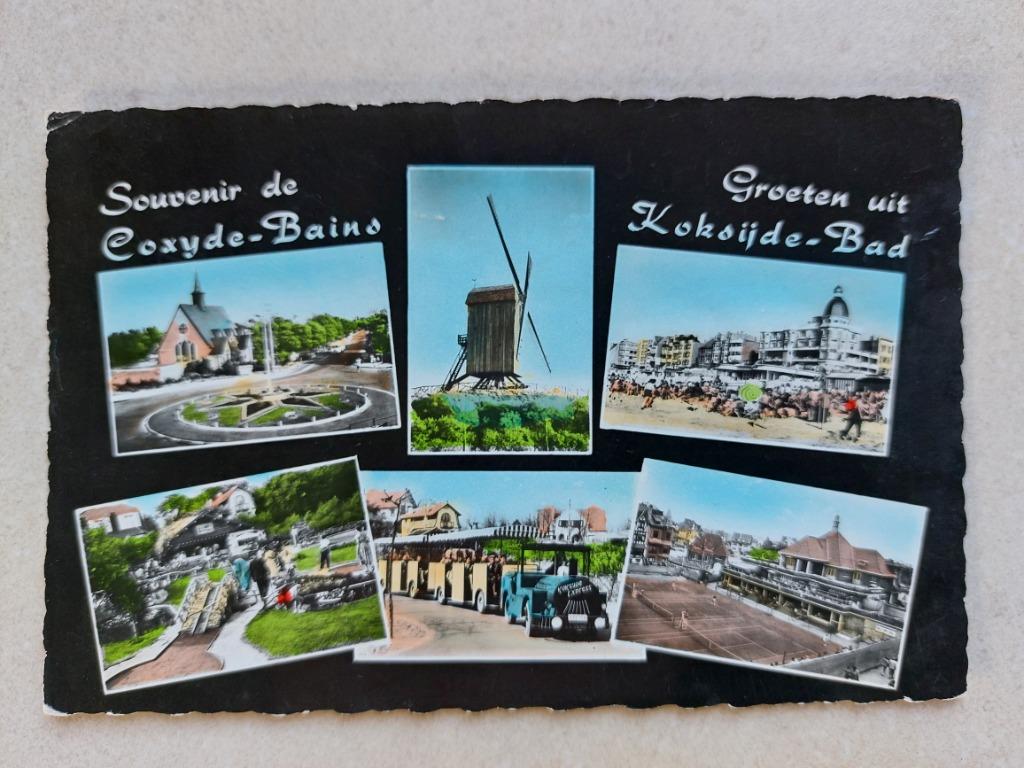oude postkaart Koksijde, Verzamelen, Postkaarten | België, Verzenden