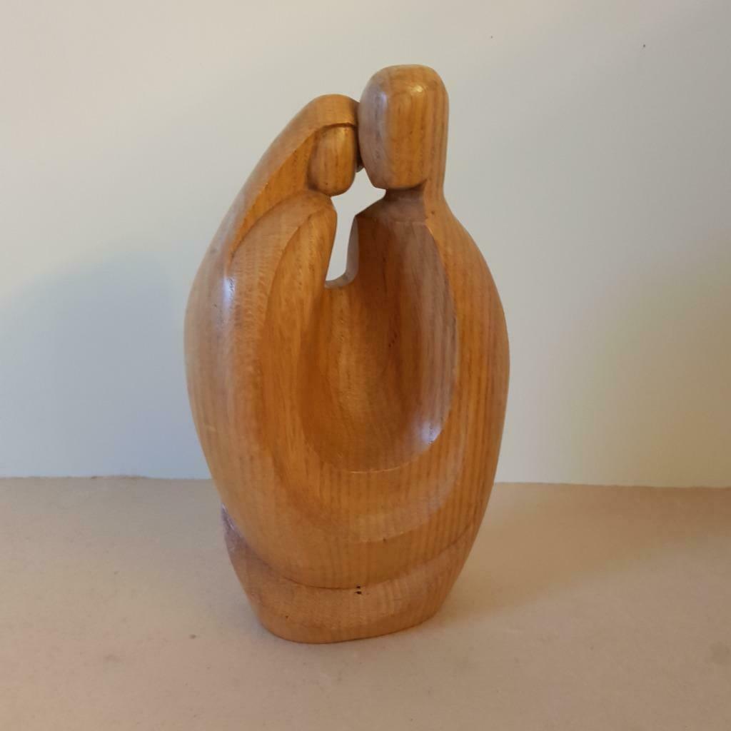 Julien Buytaert, houten gesculpteerd beeldje, Enlèvement ou Envoi