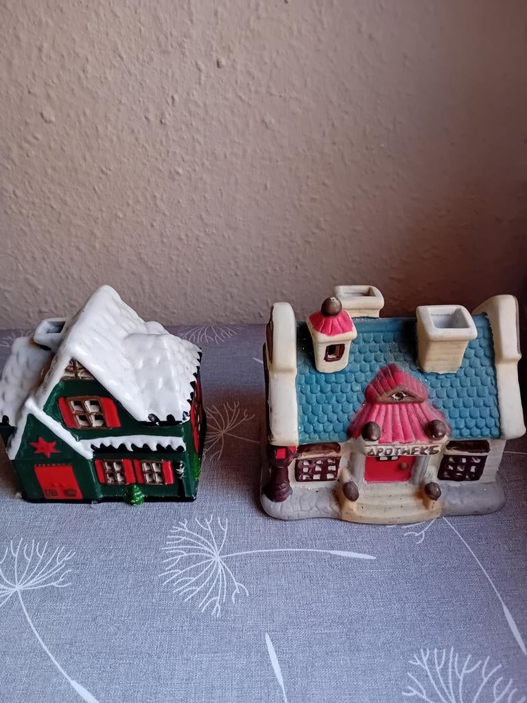 Kersthuisjes, Ophalen