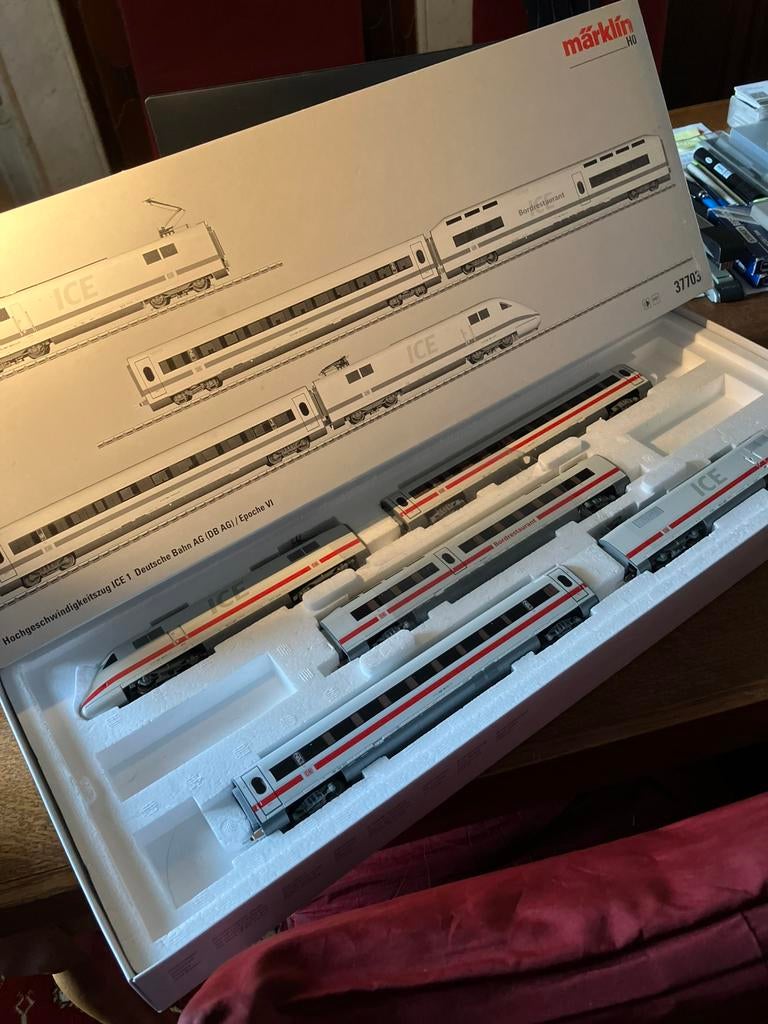 Marklin HO 37703 ICE DB AC MFX Sound Mint, Wisselstroom, Treinset, Ophalen of Verzenden, Zo goed als nieuw