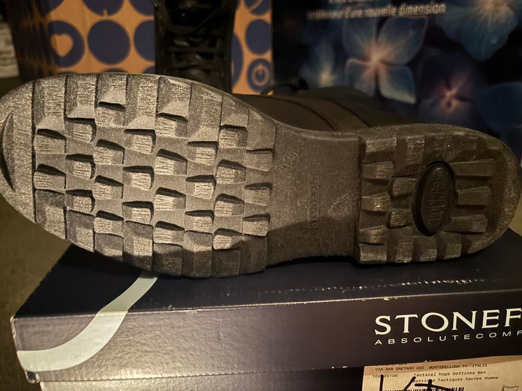 Tactical Bottines heren STONEFLY, Ophalen, Zwart