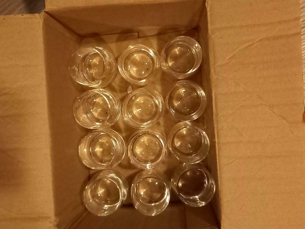 12 verrines verre, Maison & Meubles, Enlèvement ou Envoi, Neuf, Verre, Verre ou Verres