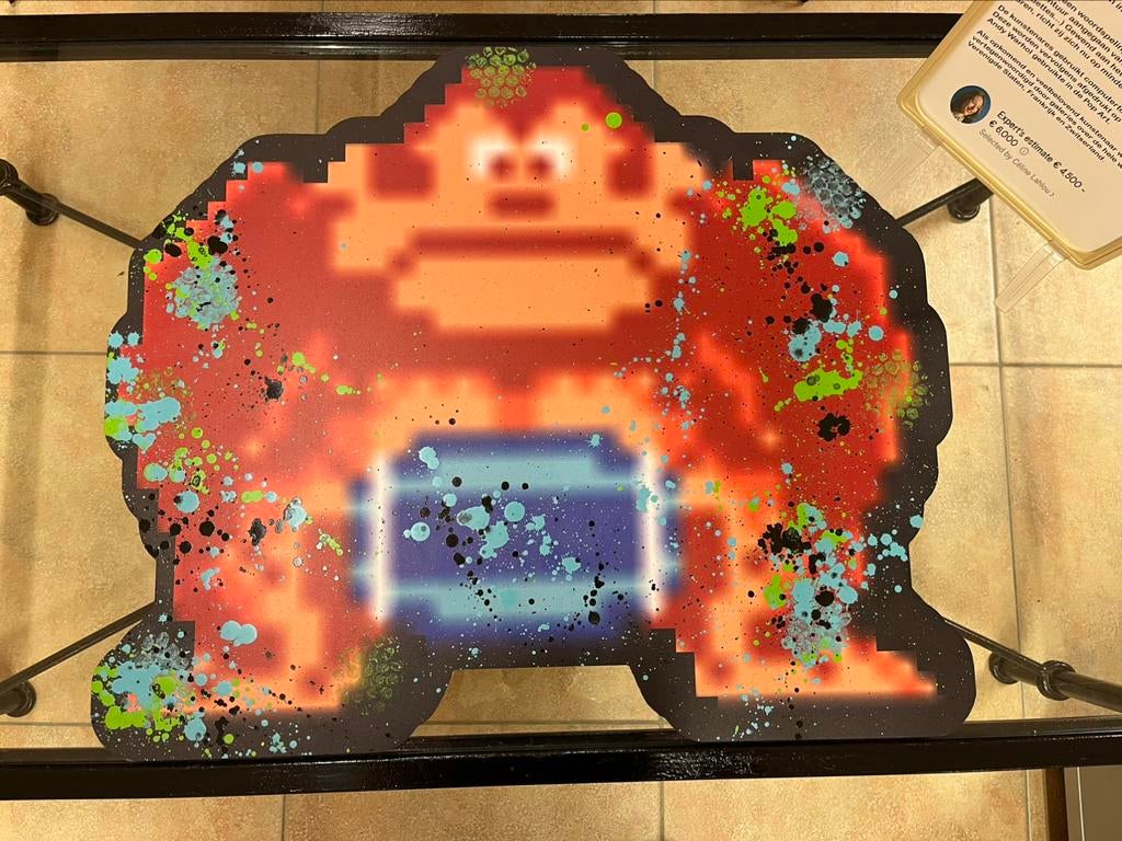 Noble$$ Donkey Kong met certificaat, Antiek en Kunst, Ophalen