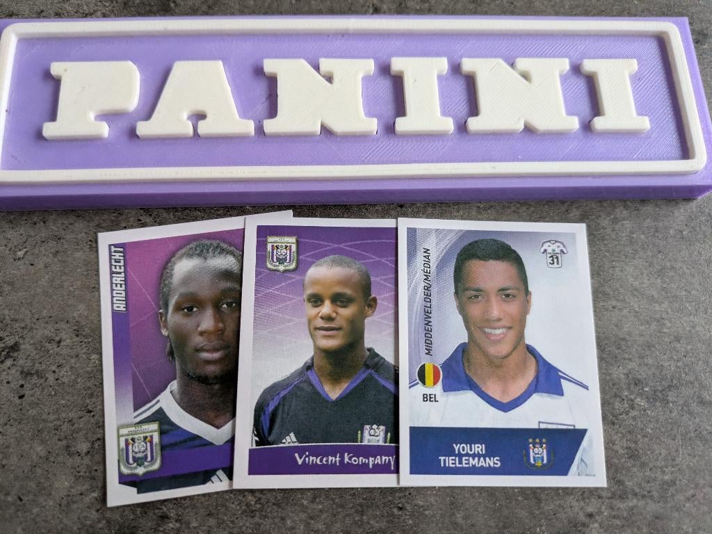 PANINI FOOTBALL 2018/19 ANDERLECHT 3 ICONEN, Ophalen of Verzenden, Nieuw