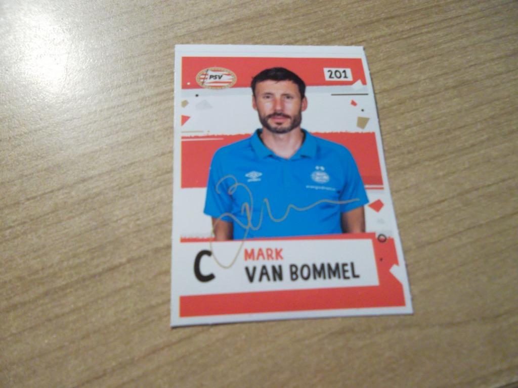 Voetbal PSV Van Bommel sticker, Verzamelen, Ophalen of Verzenden, Nieuw, Poster, Plaatje of Sticker