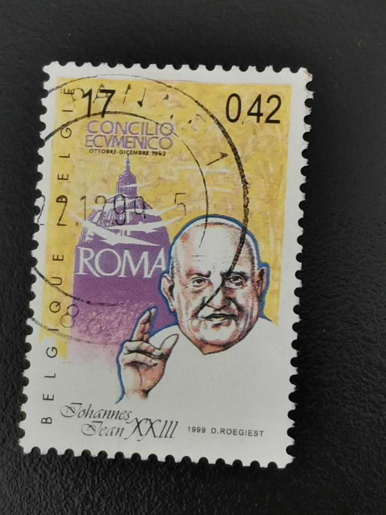 Belgie 1999 - 20e eeuw - Paus Johannes XXIII, Ophalen of Verzenden, Gestempeld