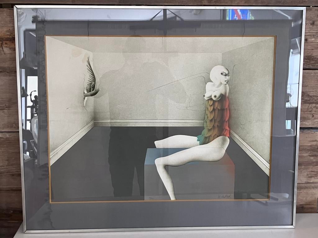 Litho Paul Wunderlich (1927-2010), Ophalen