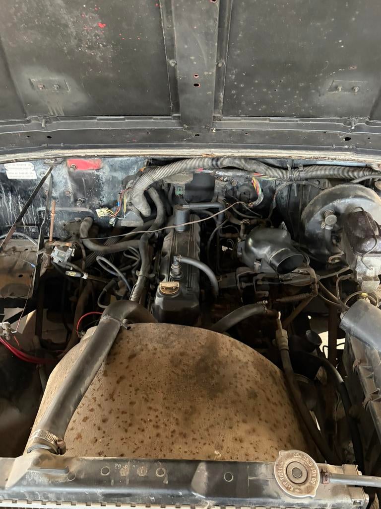 Jeep wrangler yj in onderdelen, Ophalen, Jeep