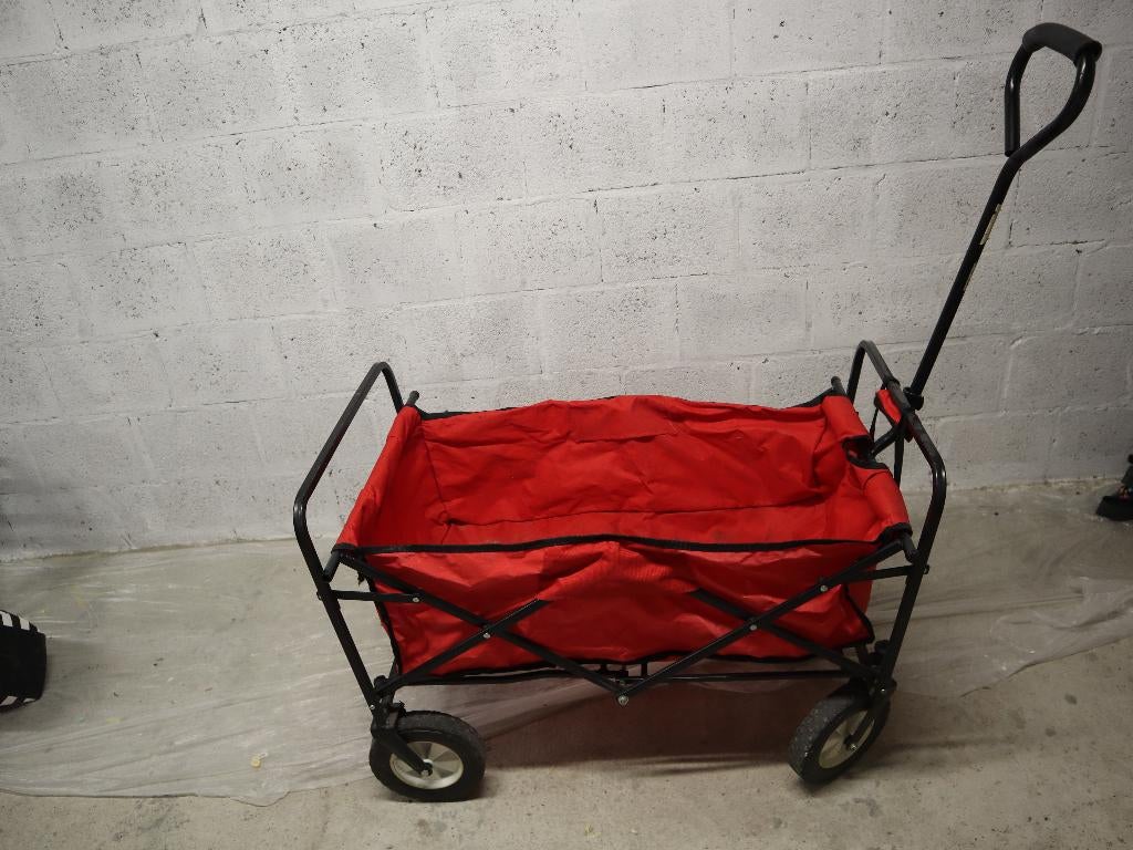 Bolderkar, Ophalen, Opvouwbaar, Gebruikt