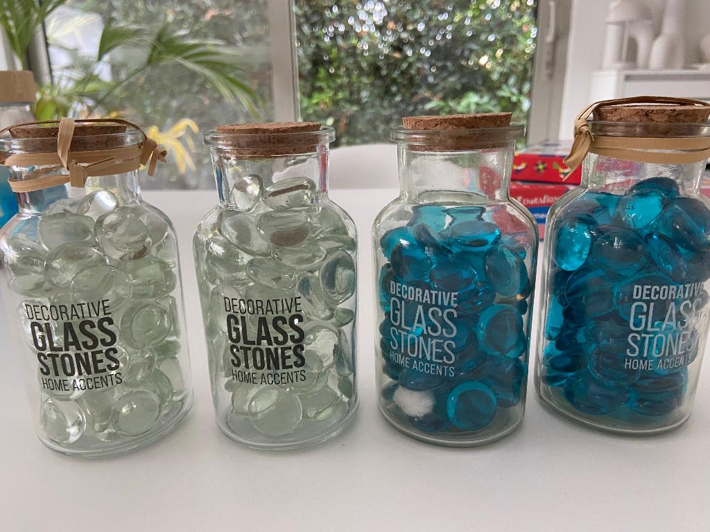 Decoratieve glasstenen, Ophalen, Zo goed als nieuw