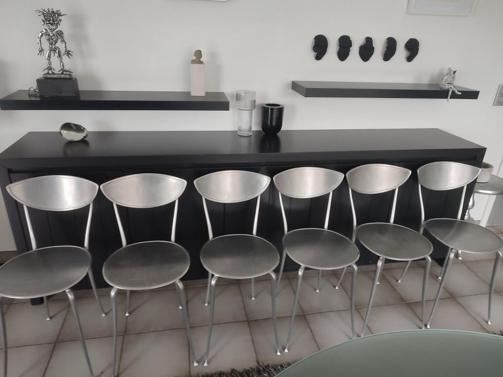 Set of 6 Arper design chairs, Ophalen