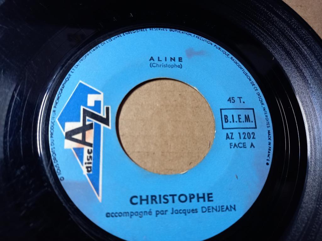 Christophe ‎– Aline / Je Ne T'Aime Plus '7, Ophalen of Verzenden, Gebruikt, Pop