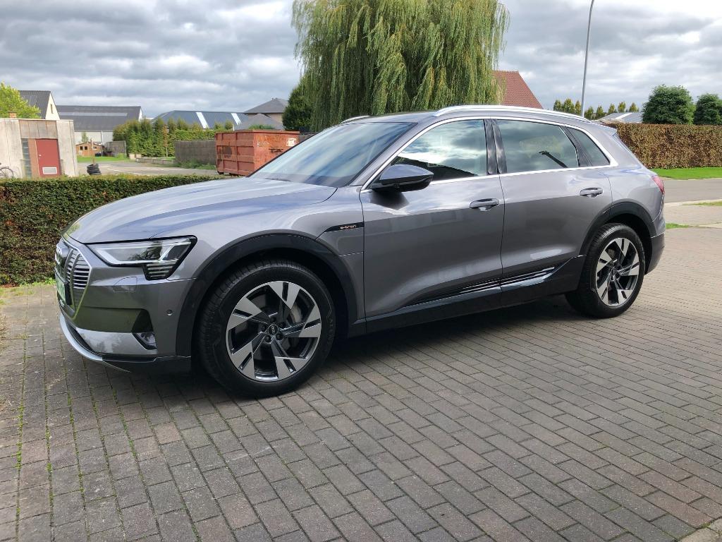 Audi (Q8) Etron, Auto's, Automaat, 230 kW, Leder, 5 zetels