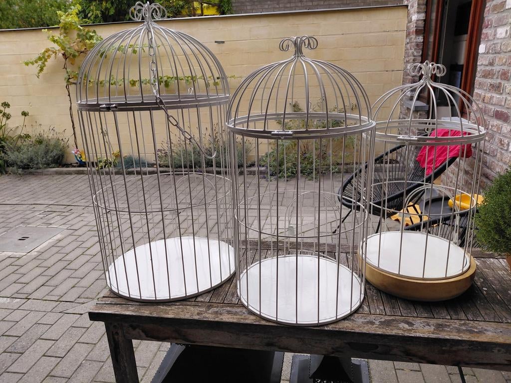 3 Decoratieve vogelkooien, Huis en Inrichting, Ophalen, Zo goed als nieuw